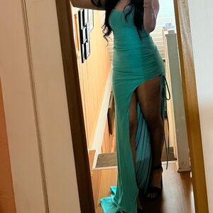 Vibrant Turquoise Dress